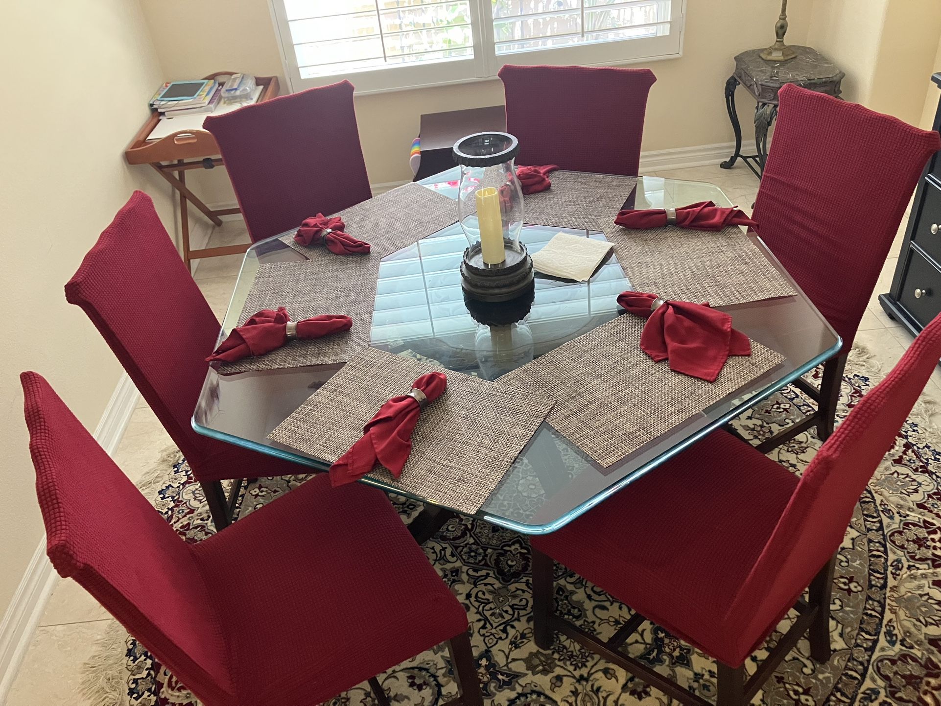 6 Person Dining Table