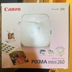 Canon PIXMA mini260 Photo Inkjet Printer (1444B002)
