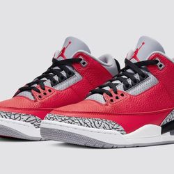 Jordan 3 Fire Red Unite 10.5 DS