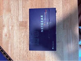 Netgear en106 - 6 ports - 10 Base - hub