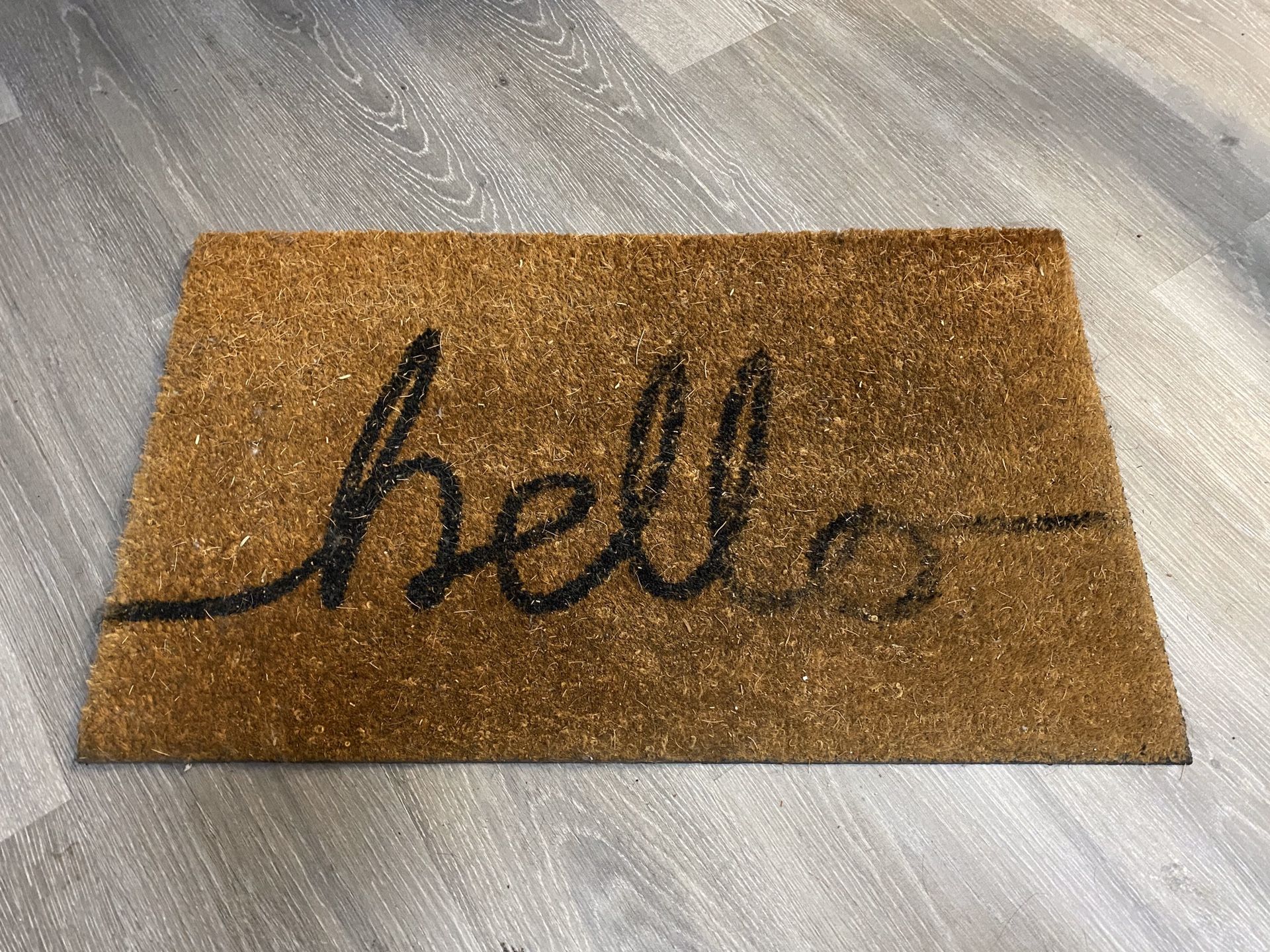 Hello Welcome Mat