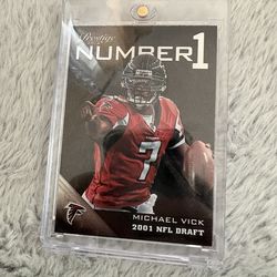 Michael Vick 1/10 NFL Draft card
