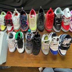 Jordans 1-14 | Sizes 4.5y - 8W | Designer Belts $50 | Burberry Scarfs | 