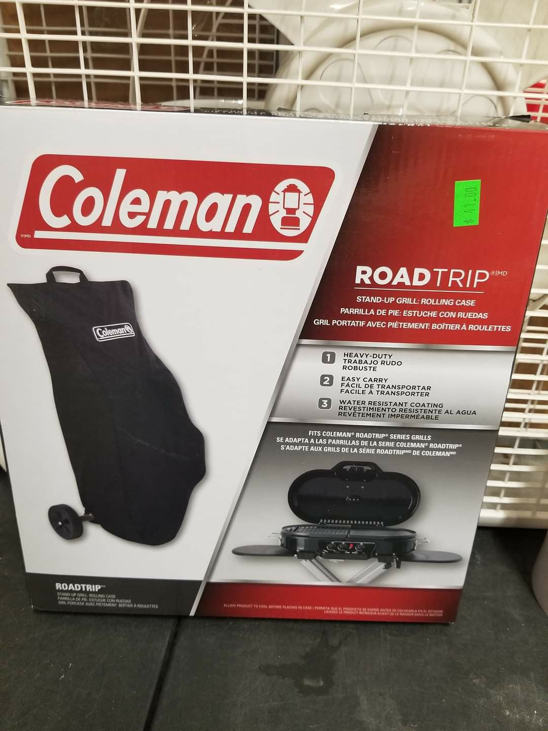 Coleman RoadTrip Stand Up Grill Rolling Case for LX Series $41 FIRM