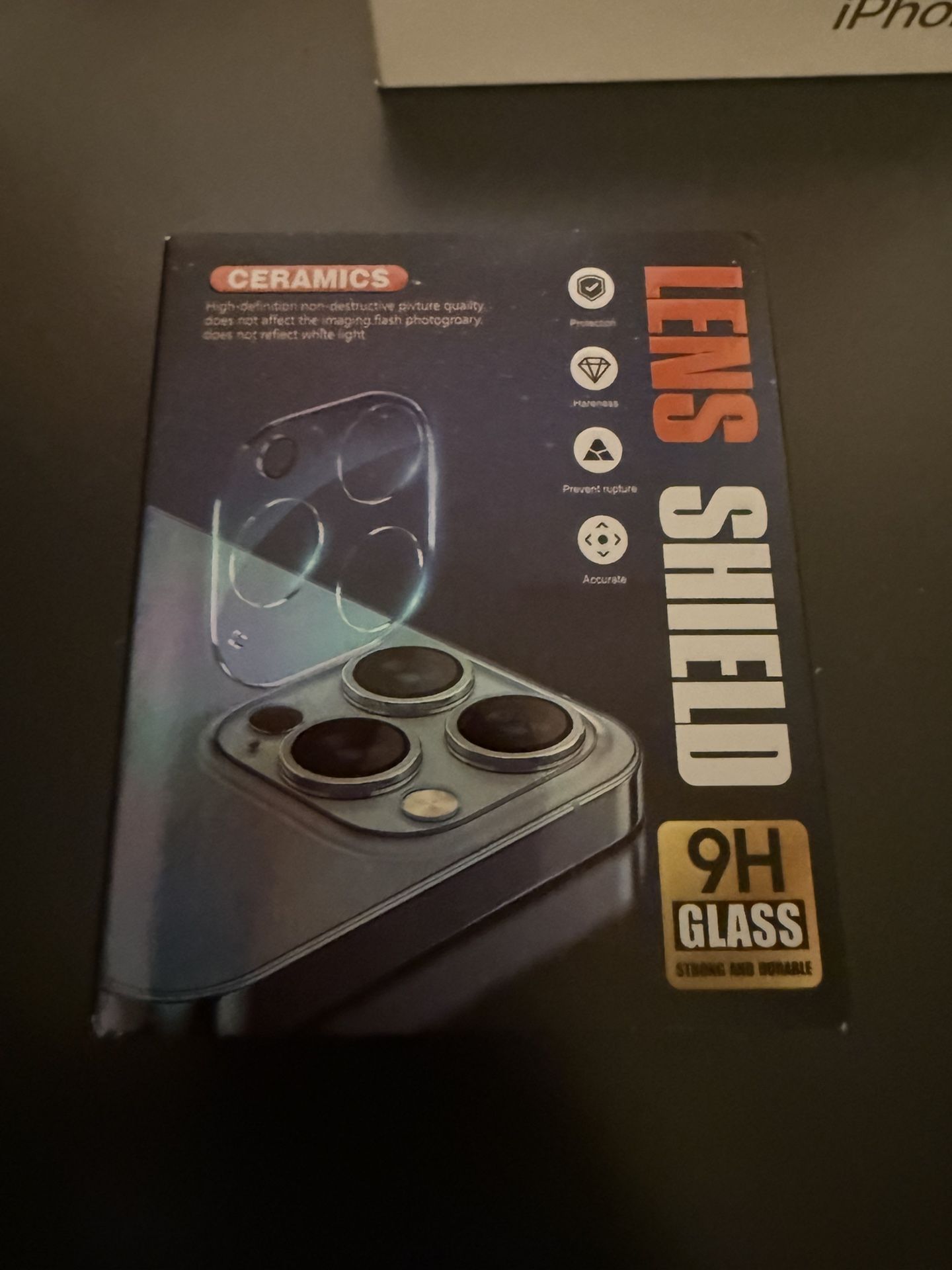 Ceramic Lens Shield 9H Glass
