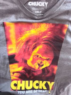Chucky 'You Are So Dead' Graphic T-Shirt 3XLT