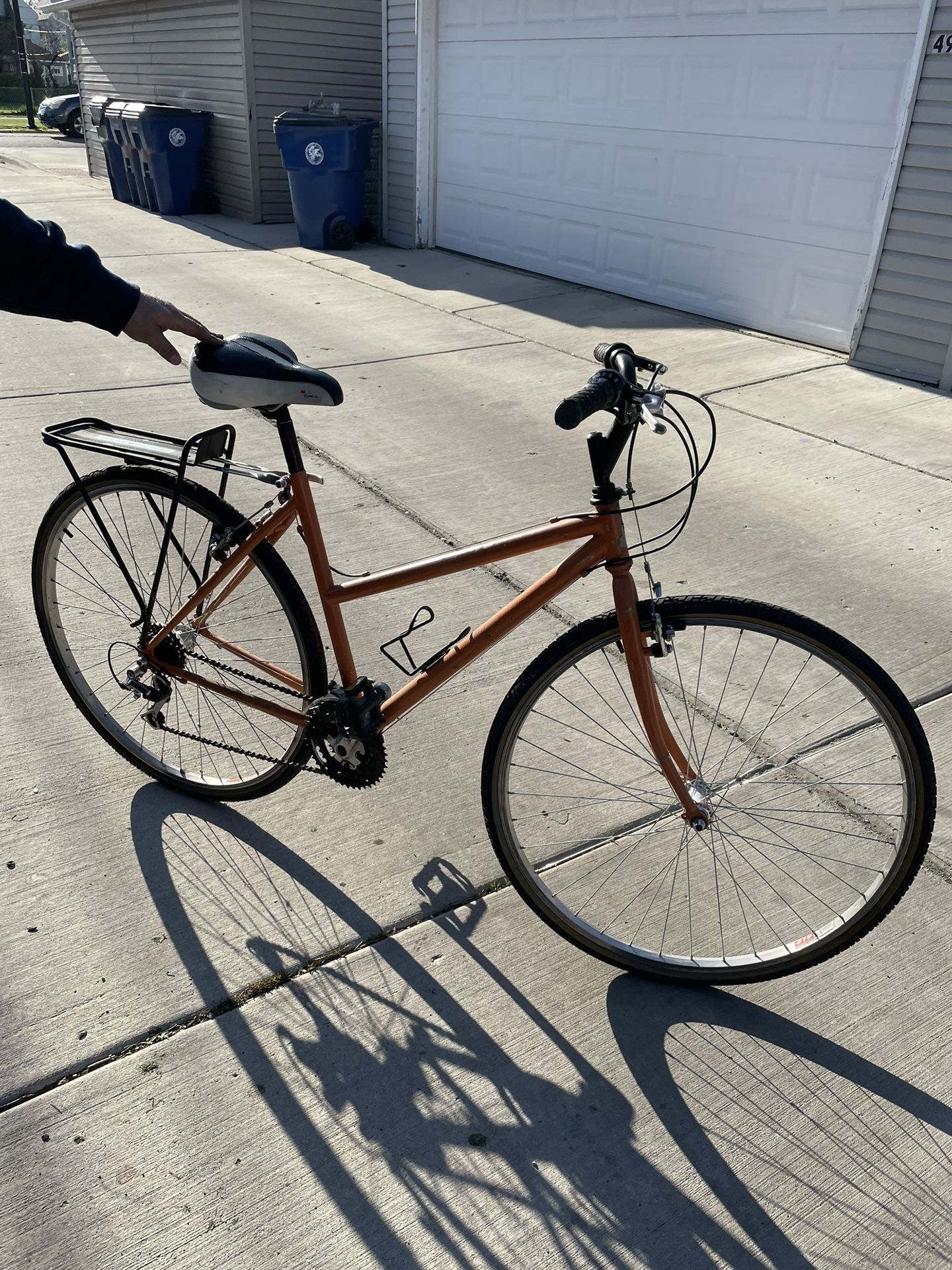 Orange Road Bike