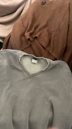 Two crop sweaters