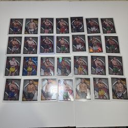 Lot of 28 2024 UFC Topps Finest Cards New, Common/Uncommon/Rare/RC “Read Info”