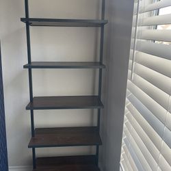 Shelves W/ Desk 