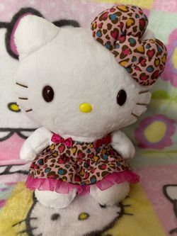 Hello Kitty Leopard Plush