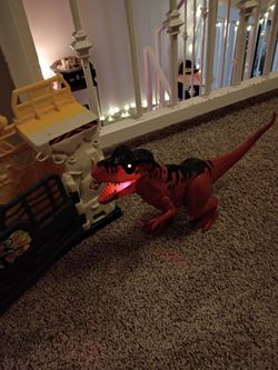 Dinosaur playset