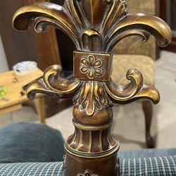 FLEUR DE LIS OBELISK, 11"& FLEUR DE LIS OBELISK, 6"