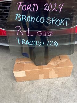 2024 Ford Bronco Sport Rear Left Door Window Glass