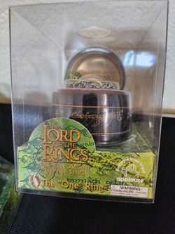 2001 Vintage LOTR Nenya Ring of Galadriel (Applause) - Rare MIB"OBO "
