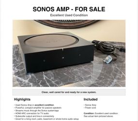 Sonos Amp