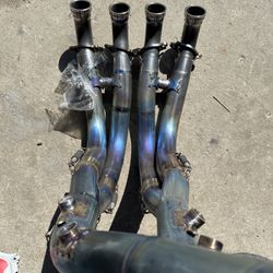 BMW S1000RR AKRAPOVIC HEADERS TITANIUM K67 K66 M1000RR