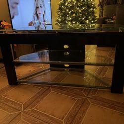 Glass Entertainment Center 