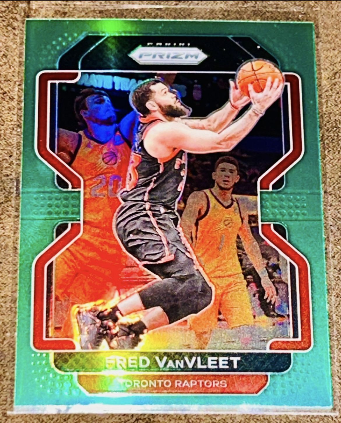 Fred VanVleet Green Prizm 2021-22 Toronto Raptors