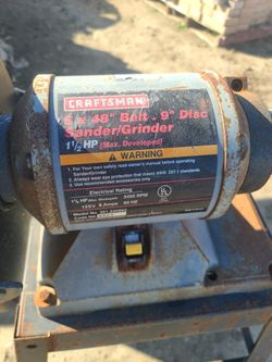 Disc Sand Grinder