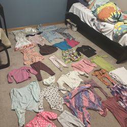 Baby Girl Clothes 6–18M — Dresses, Rompers, Sweaters, Pants