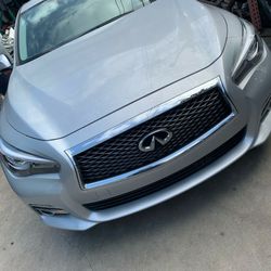 2016 Q50 HOOD BUMPER HEADLIGHT DOOR RIMS ENGINE 