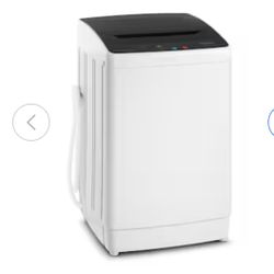 ROVSUN 30LBS Portable Full-Automatic Electric Washing Machine with Stainless Steel Drum and Drain