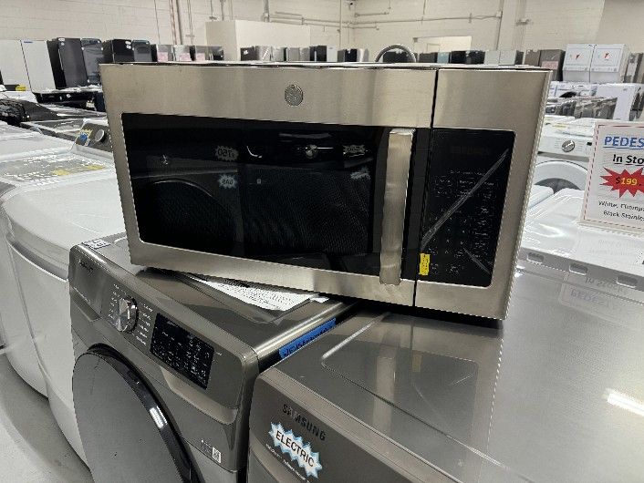 Microwave GE Over the Stove BRAND NEW In Stock Today