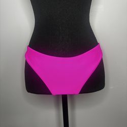Zaful Bikini Bottom Swimsuit Woman Size 6 Hot Pink Bathing Suit , Swimwear