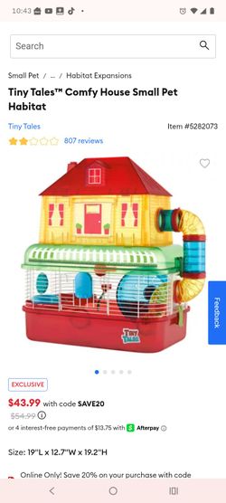 Hamster supplies
