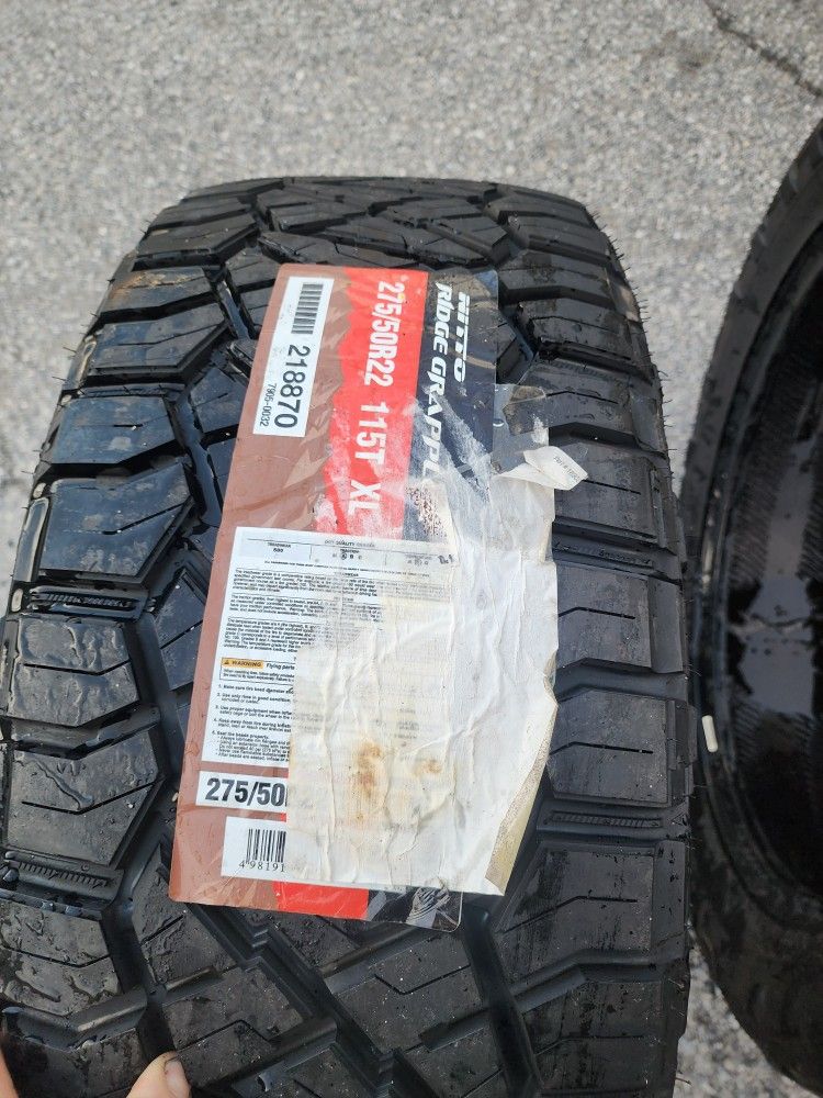 Nitto Ridge Grappler 275/50r22