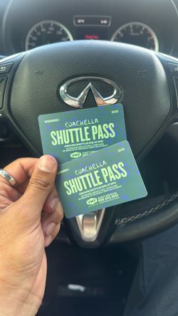 Coachella Weekend 1 Shuttle Passes (2)