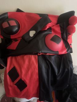 Harley Quinn Custom Kid 4-6  