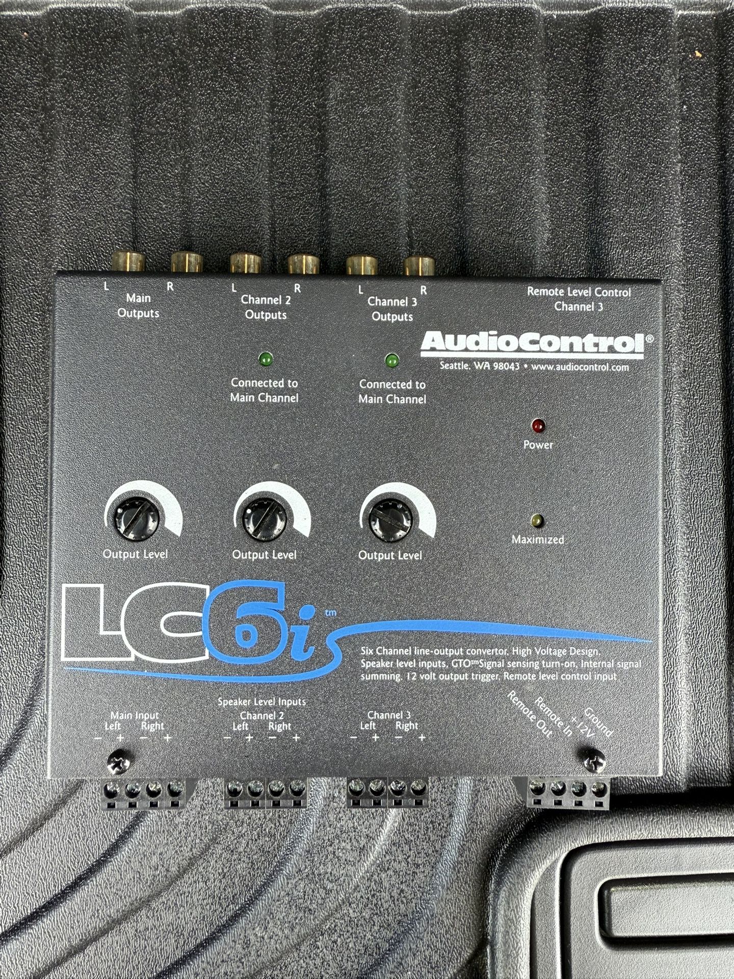 LC6i 6 Channel Amplifier