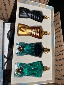 Jean Paul Gaultier Mens Cologne 4 Piece Set 40ml ea