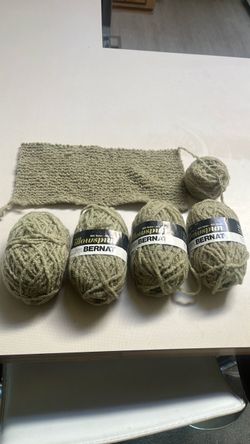 Willowspun Bernat wool blend yarn