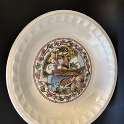 country kids collectors recipe plate vintage 