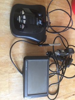 Car radar detector and Garmin car navigation