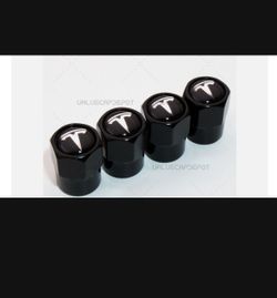 Tesla, Dust Cover For Tire, Valve stems