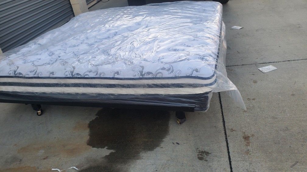 King Mattress With Spring Brand New