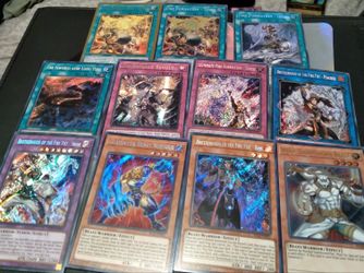 Yugioh! 11 Winged Beast Card Lot. 9 Secret Rares!!