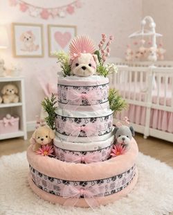 Diaper Cake Baby Shower Gifts
