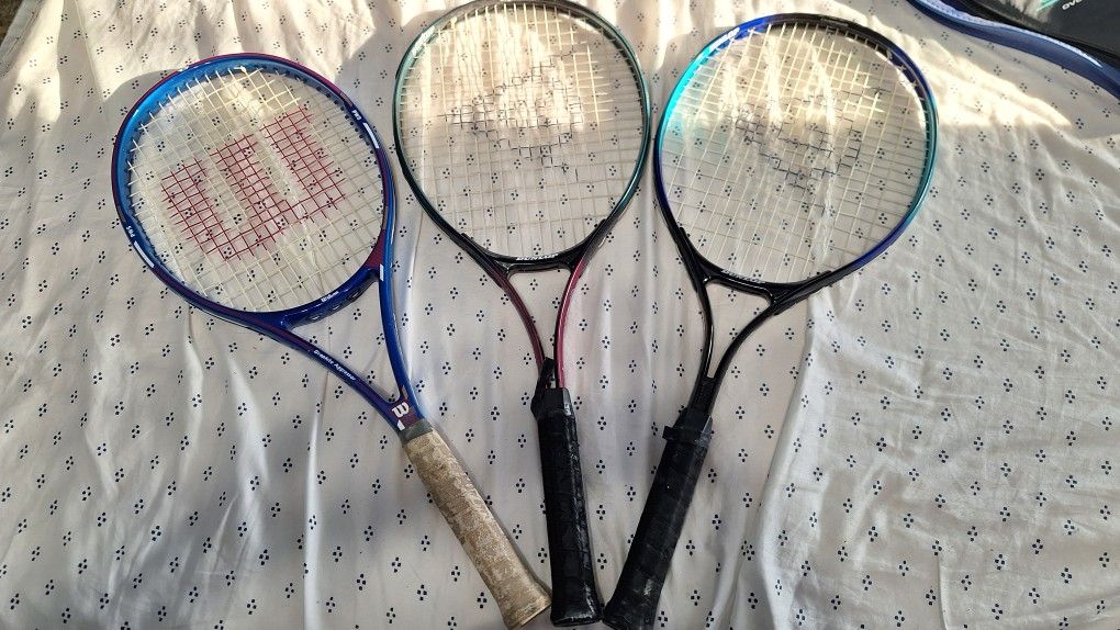 Wilson & Dunlop Tennis Rackets