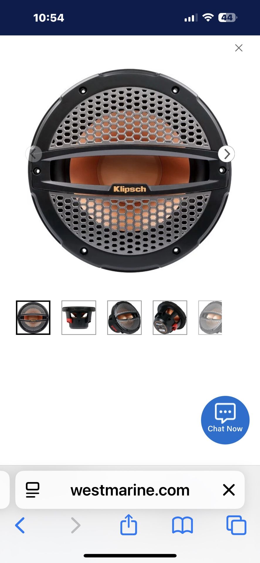AMAZING DEAL !!! KLIPSCH MARINE 10.75” SUBWOOFER