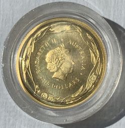 BU 1/10 Oz 999 Fine Gold $15 Australia Coin
