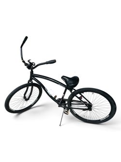 Black beach cruiser