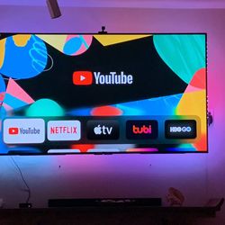 75” Sony TV with Immersion LED backlights 
