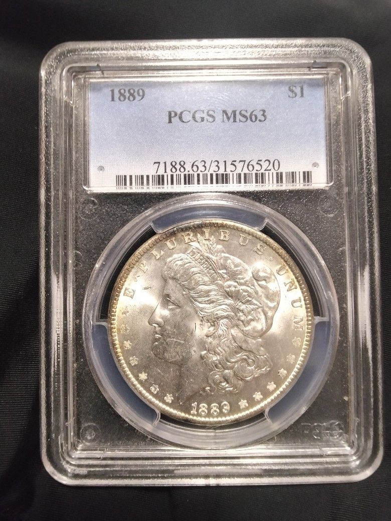 Morgan dollar PCGS MS 63🔥🔥