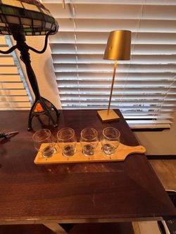 Wooden Beer Flight Set
