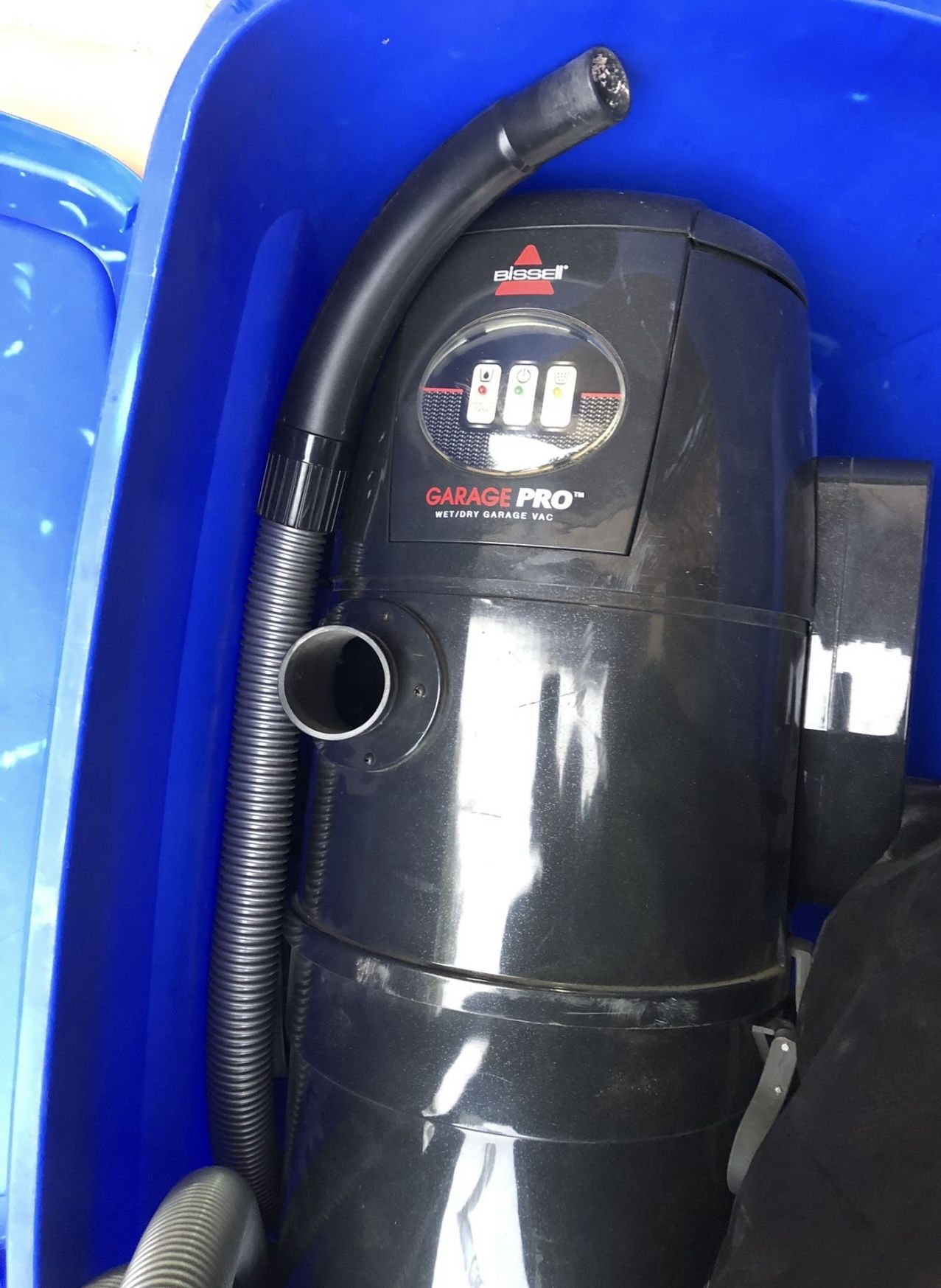 Bissell Garage Pro canister, wet dry vac